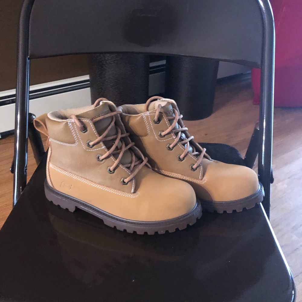 Boys Sketchers Laced Boots